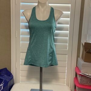 Stylish Teal Racerback Tank Top